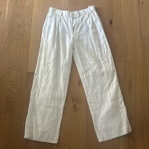Abercrombie 100% linen pants